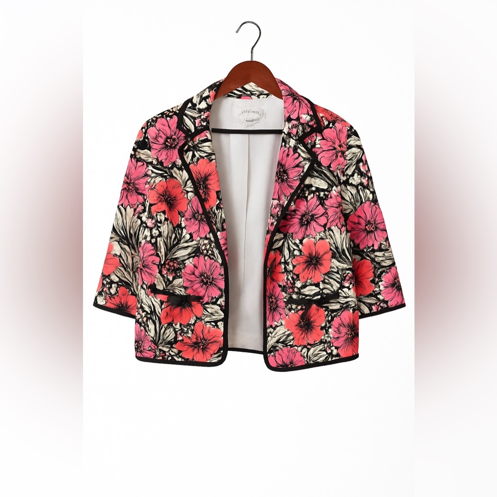 Josephine Studio Floral Print women Blazer Jacket – Size 18W
